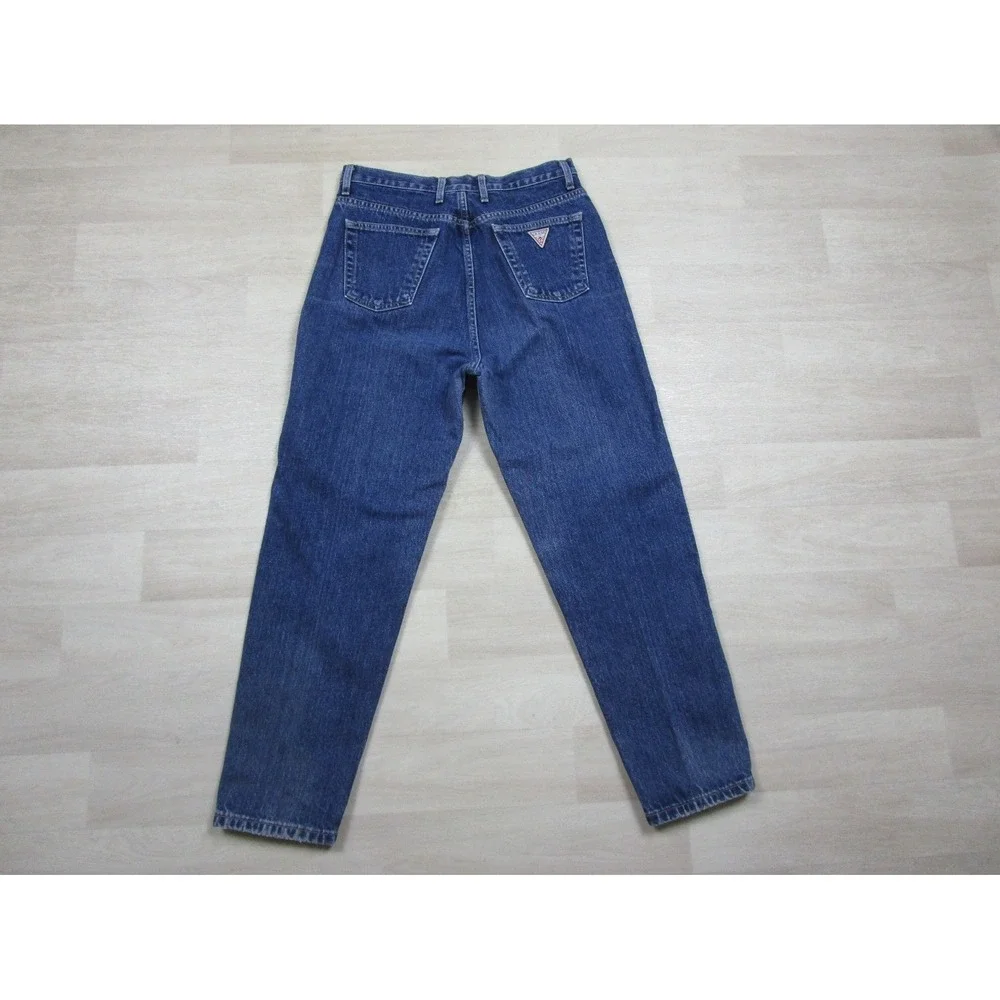 Vintage 90s Guess Georges Marciano Jeans Womens (30x27) High Rise Tapered‎ USA